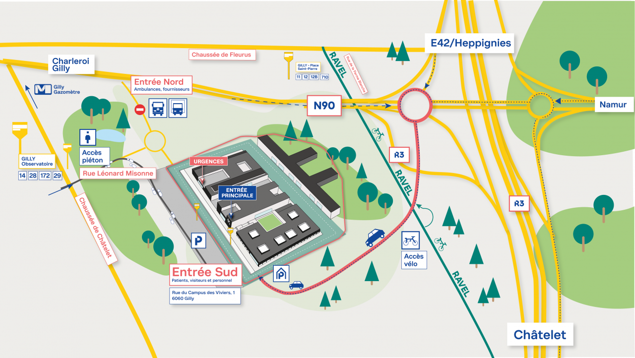 Les Viviers | Grand Hôpital de Charleroi