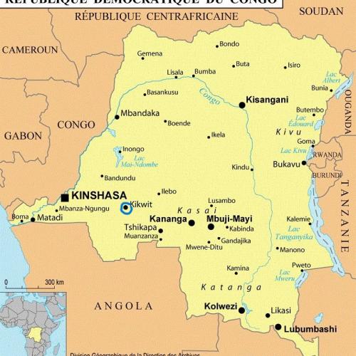 Carte RDC